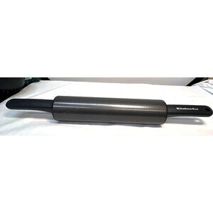 KitchenAid Rolling Pin Nonstick Carbon Steel & Plastic Dough Roller 19.75''x 2.7